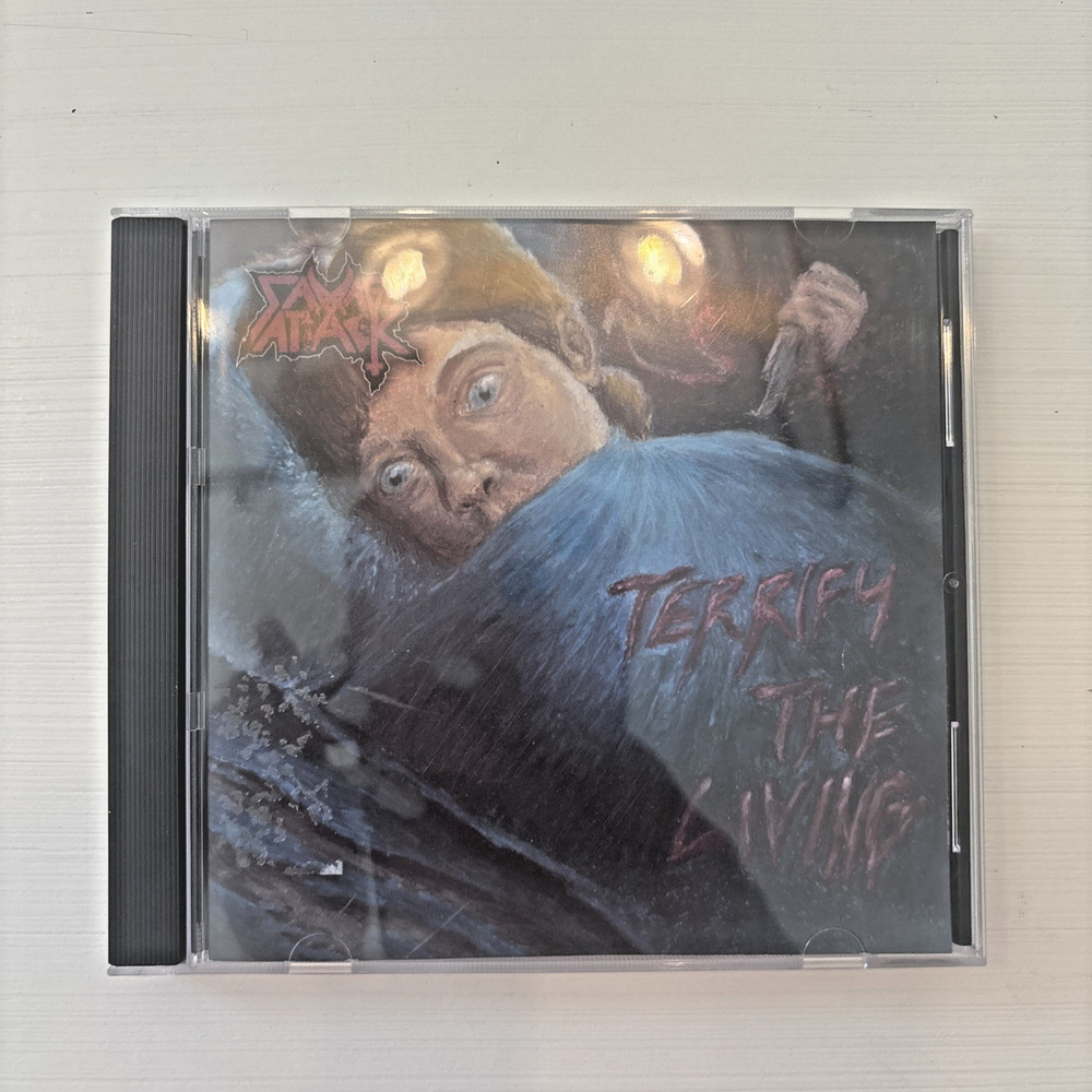 Savage Attack Terrify the Living CD 2025 Limited 100 Thrash Metal RARE EP